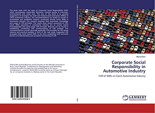 Corporate Social Responsibility in Automotive Industry: CSR of SMEs in Czech Automotive Industry