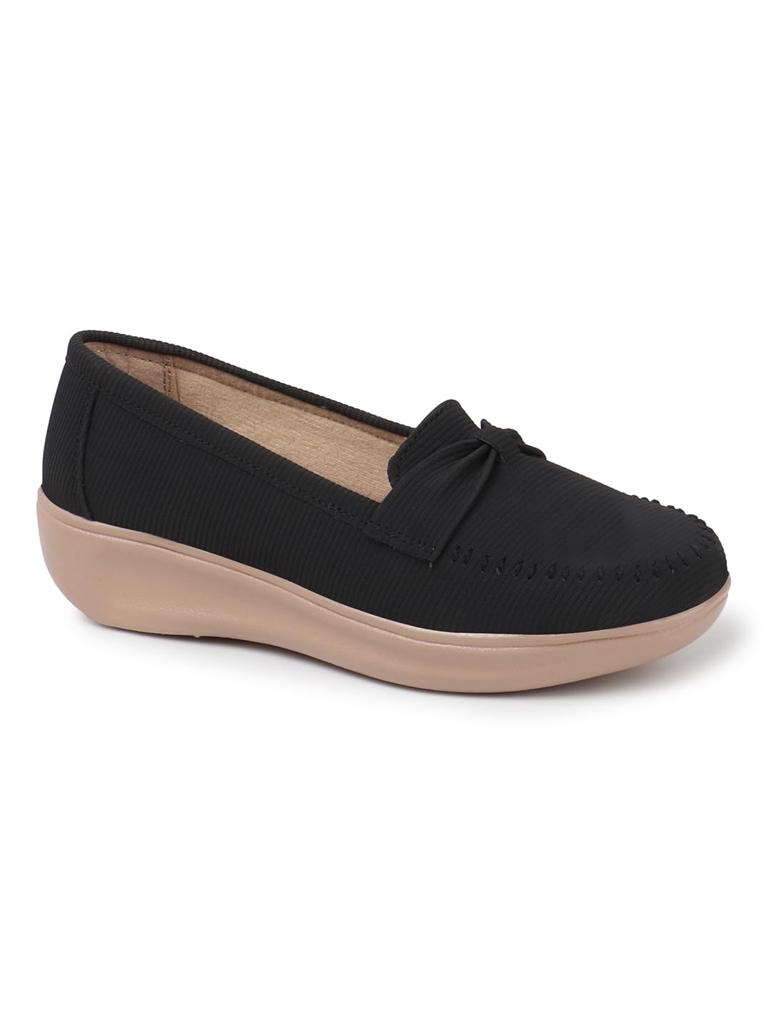 Women Synthetic Wedge Heel Loafer/Formal Shoes