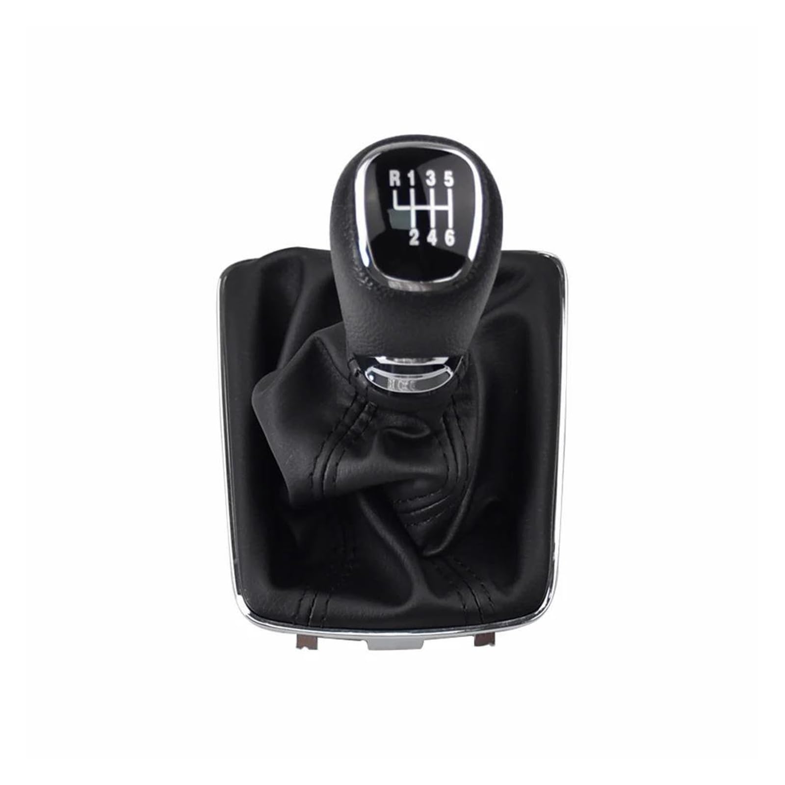 Zncojl Black Car Gear Stick Knob For Skoda For Fabia Mk3 2015 2016 2017 Car Gear Shift Knob Lever Gaitor Boot Cover No Modification Required