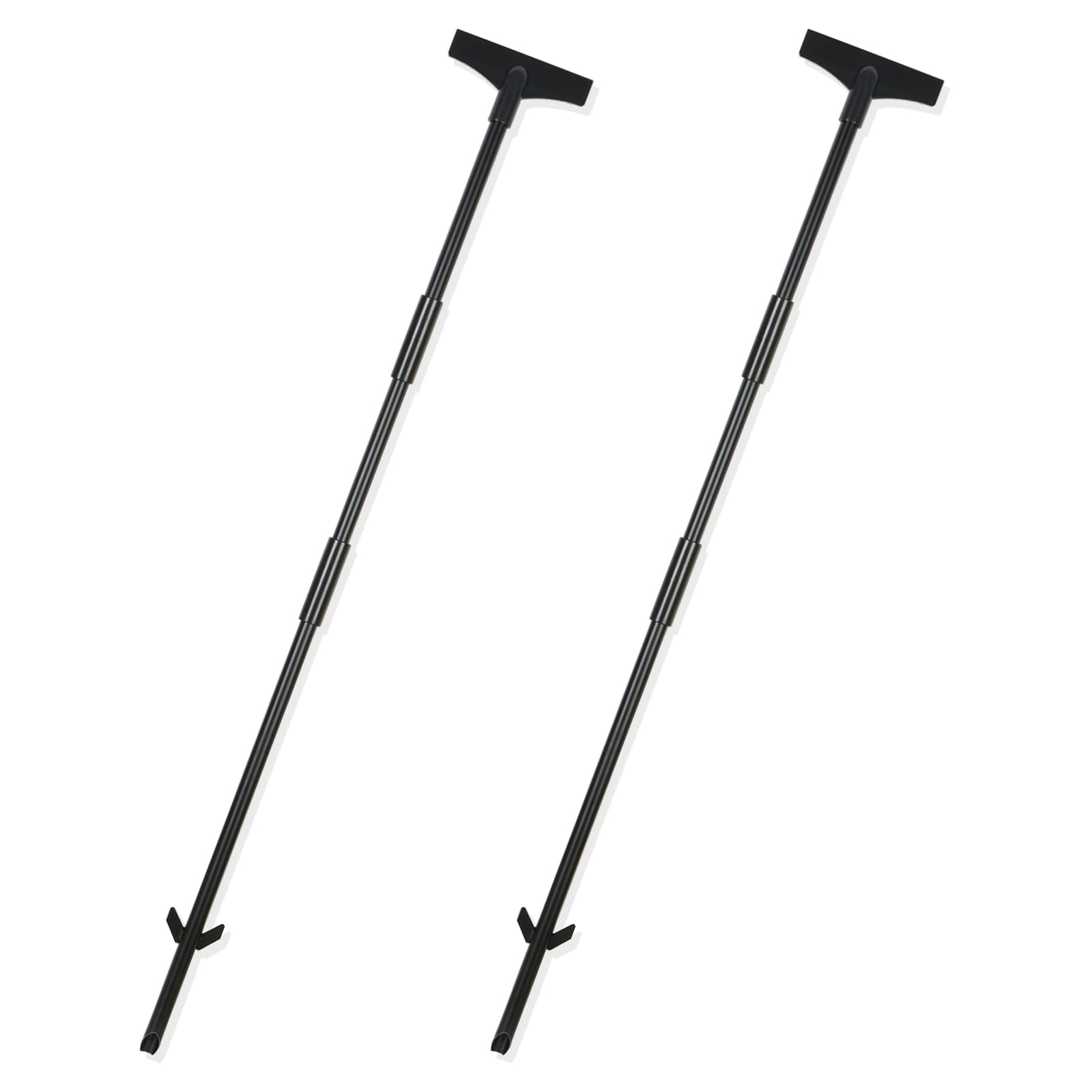 2 Pack Metal Yard Sign Stakes, Yard Sign Holder Stand for for Outdoor Lawn, Parking, Business & House Number Signs,48 Inch