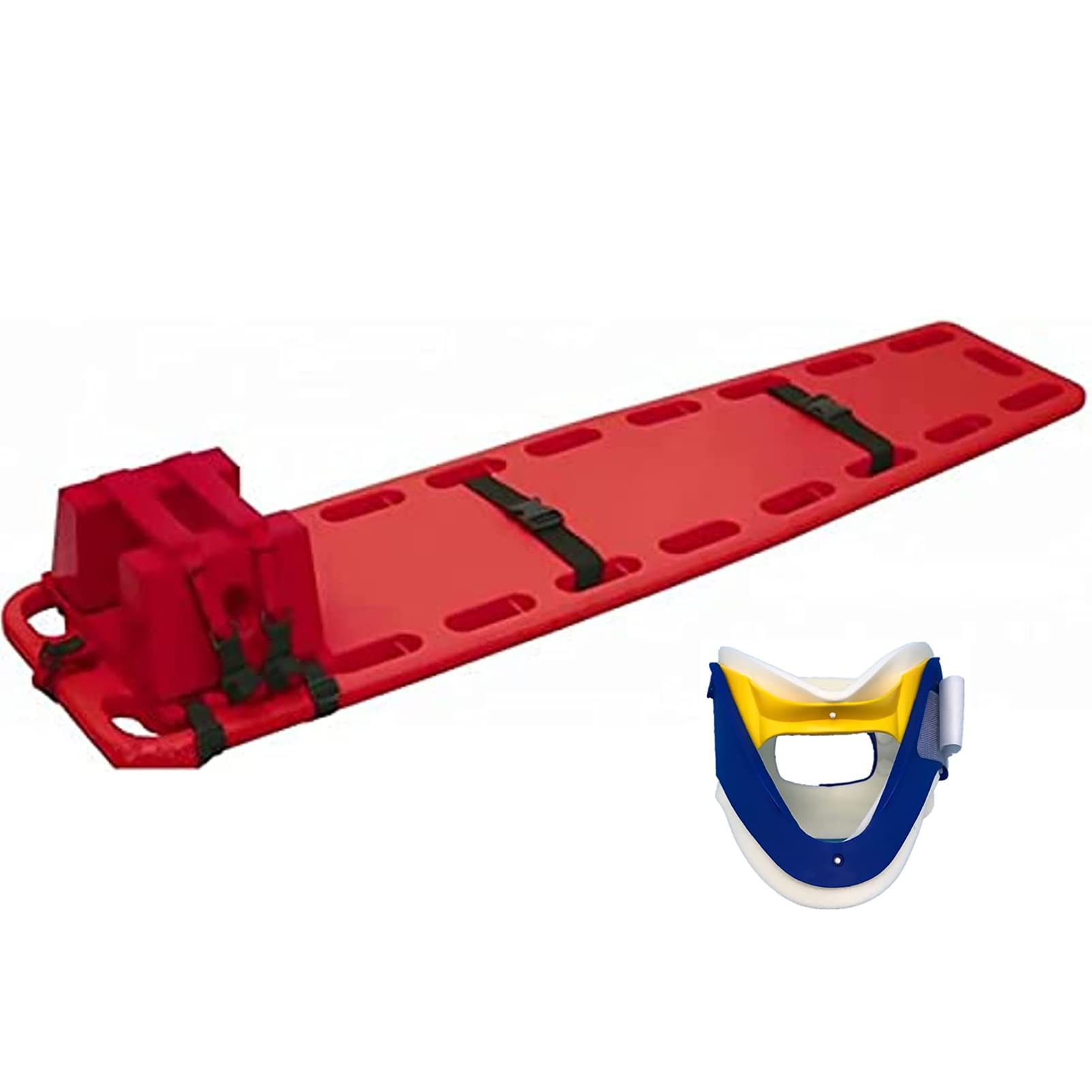 Buy Portable Lifesaving Stretcher, First Aid Spinal Board Head