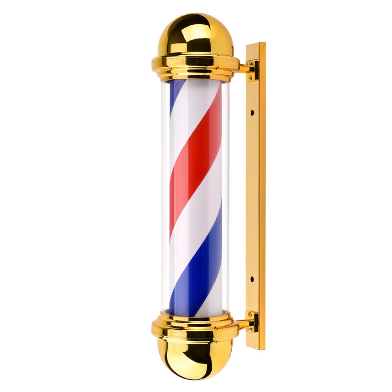 Barber Pole, Classic Style Hair Salon Barber Shop Open Sign