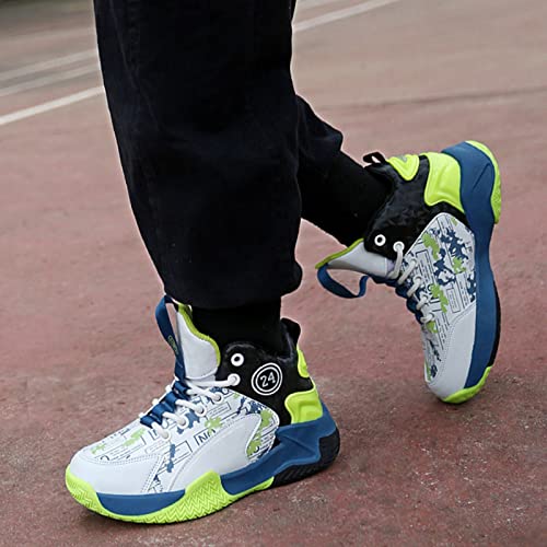 New Anti Slip Sports Basketball Shoes for Children 6