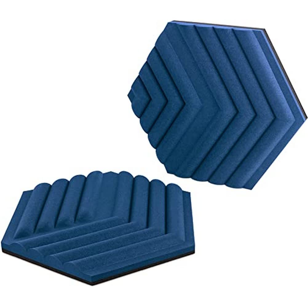 Photo 1 of Elgato Wave Panels: 6 acoustic treatment panels, dual density foam, proprietary EasyClick frames, modular design, easy setup and removal- Blue Starter Set Blue