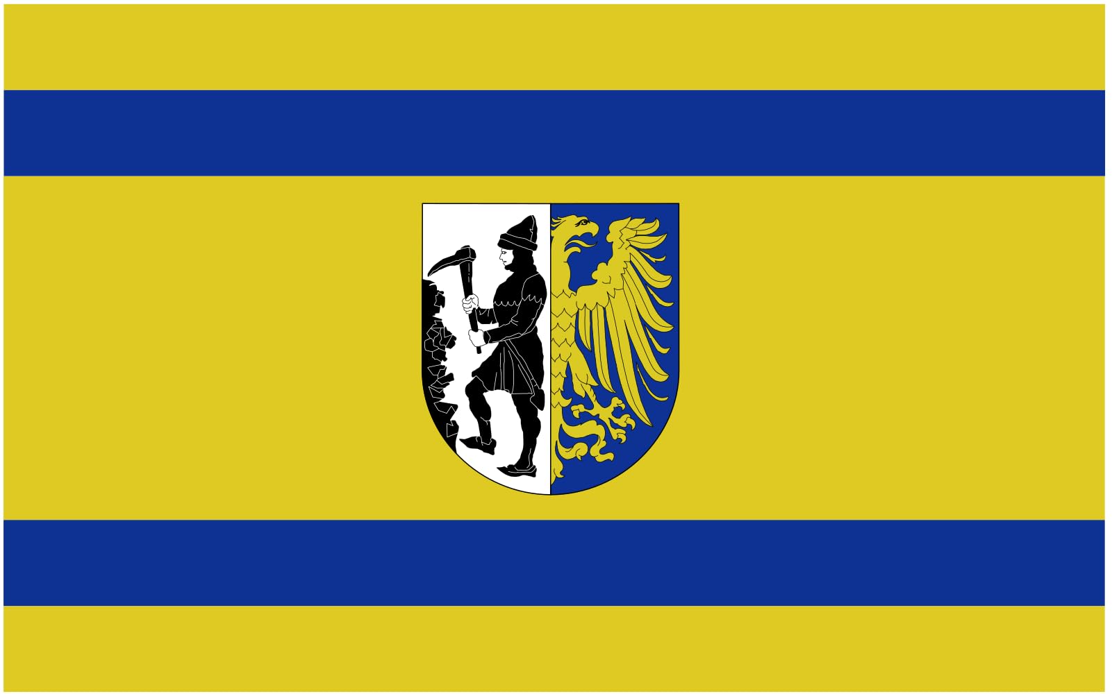 Flagge: Large Bytom flaga | 90x150cm