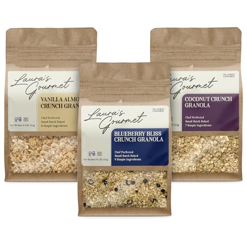 Laura's Gourmet Granola - Classic Variety Pack - Vanilla Almond