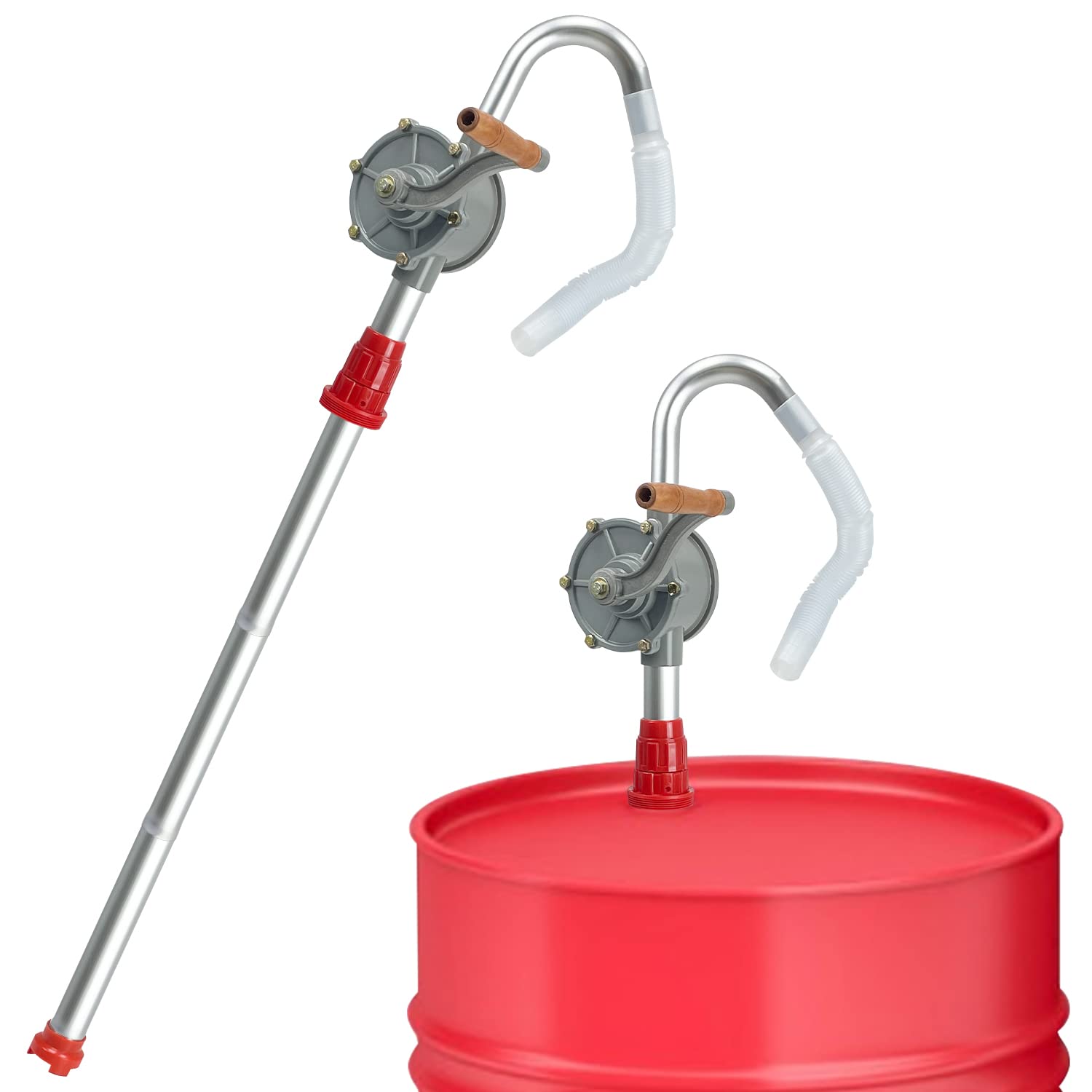 Amazon.com: Sutekus Rotary Drum Pump, 15-55 Gallon, for Fuel