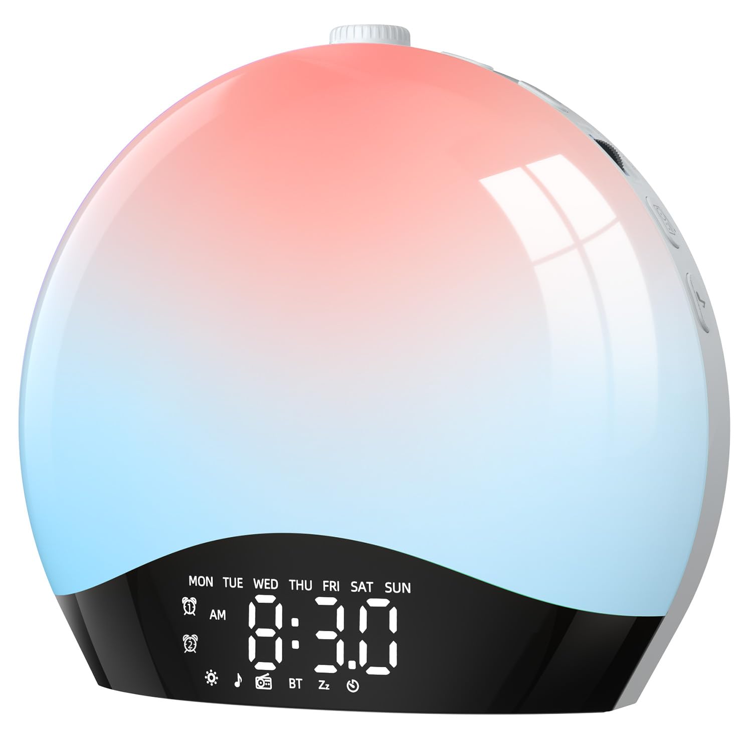 Wake-up light wekker met zonsopgang simulatie