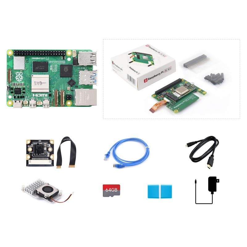 Amazon.co.jp: Raspberry Pi 5 AI キット、Raspberry Pi5 AI キット