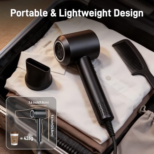 Image of High-Speed Ionic Hair Dryer, Brushless Motor Blow Dryer