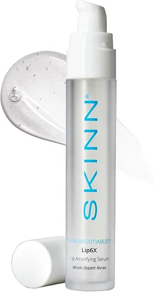 SKINN Lip Amplifying Serum, Lip6X with Peptides - Deep Moisturizing Serum Instantly Plumps, Hydrates & Smooths Lips & Boosts Collagen Production - Lip Care Products for Women