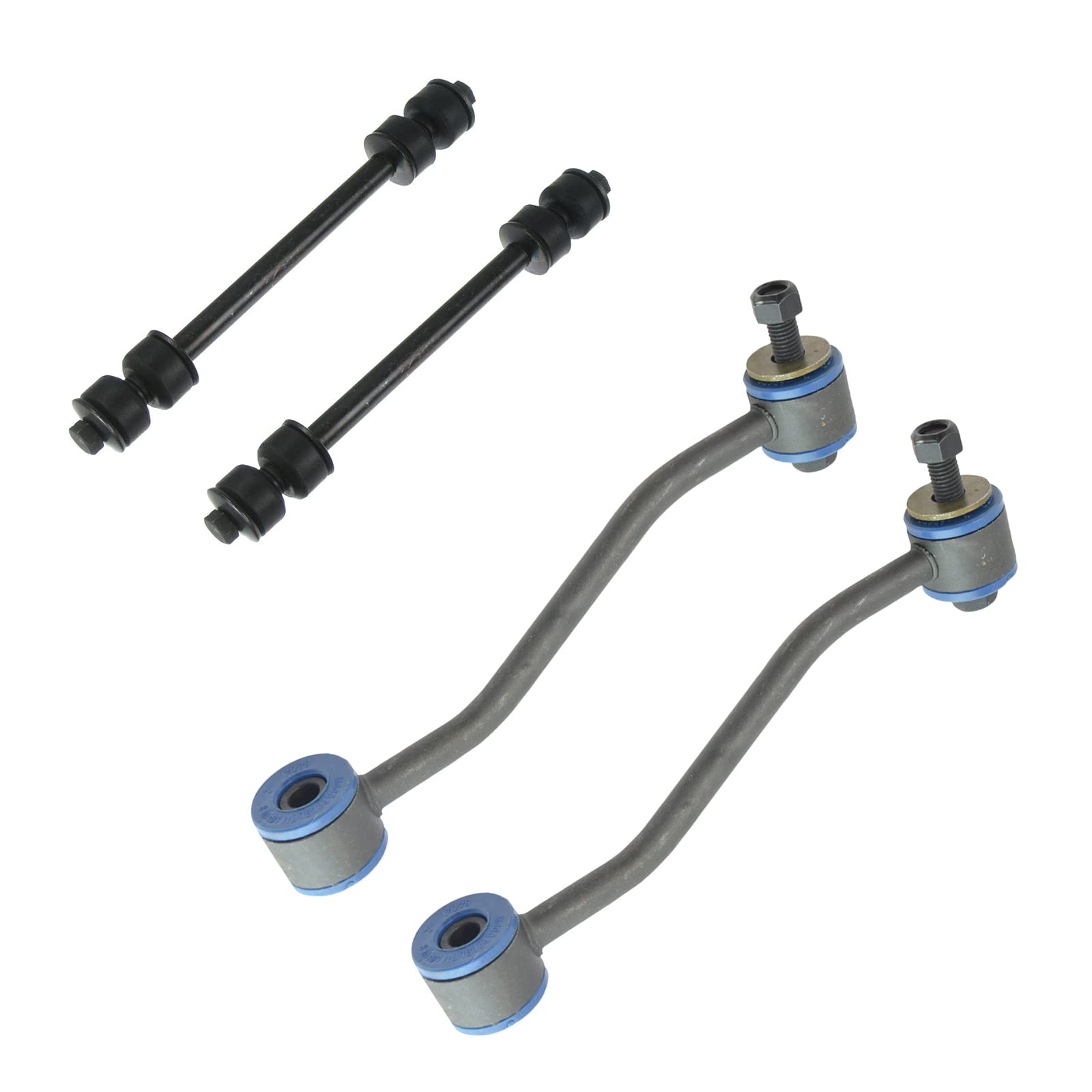 TRQ Front Rear Stabilizer Sway Bar End Link Suspension Kit 4 Piece Set for 1995-2001 Explorer / 1997-2001 Mountaineer / 2001-2003 Explorer Sport