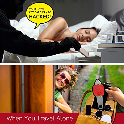 Portable Door Lock - Travel-Friendly Security Device for Hotels/Apartments/Dorms, Easy to Carry & Install in 10 Seconds, Ideal for Travelers/Renters/Students (Lightweight, No Tools Needed) - Image 5