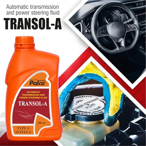 Image of PALCO TRANSOL-A | Transmission Oil - Type A Suffix A | Low Coefficient of Friction for manual Transmissions Gear Oil | Synchromesh Gears and Automatic and Power Steering Oils 500ml (Pack of 1)