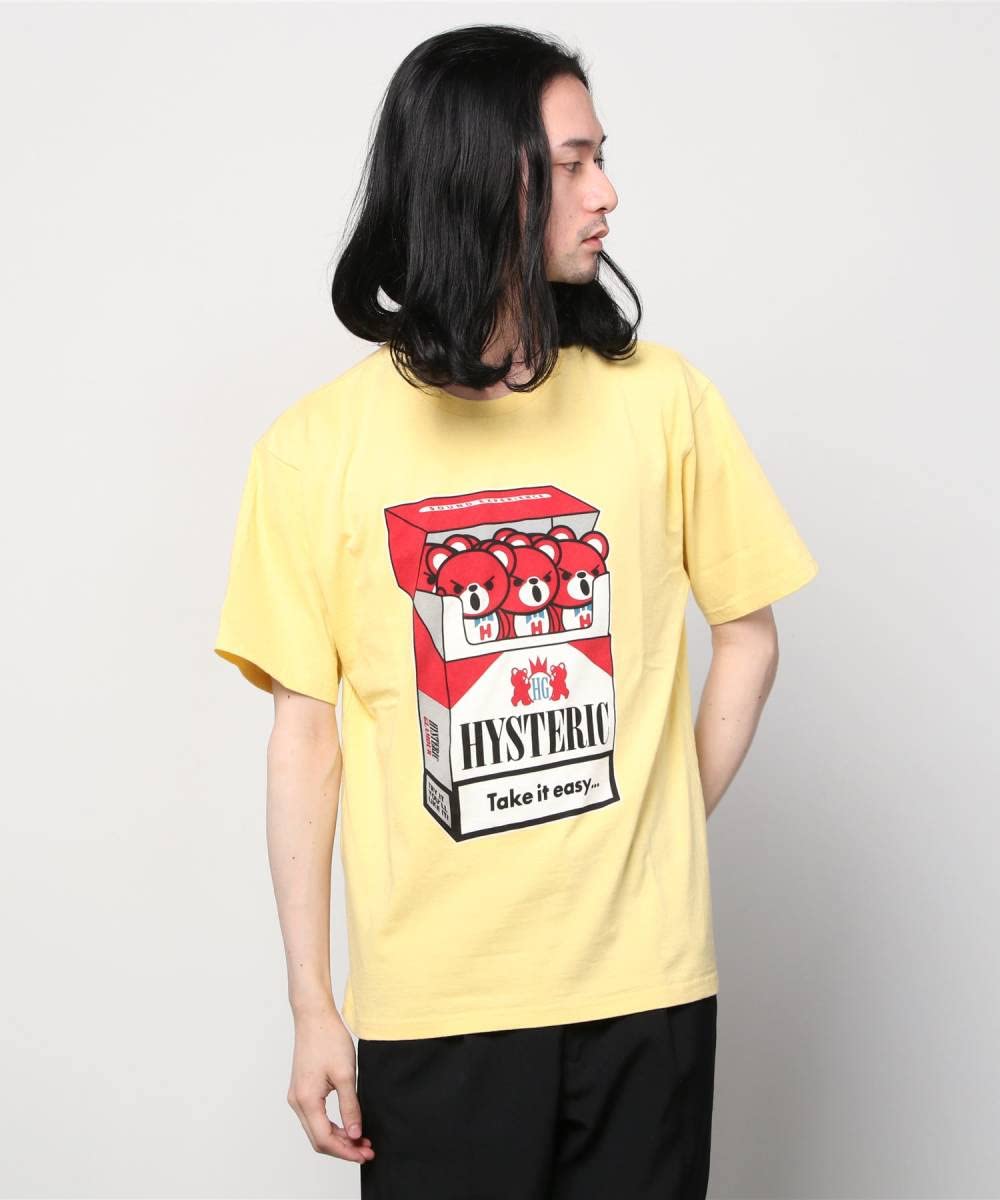 Amazon.co.jp: ヒステリックグラマー 半袖 Tシャツ TAKE IT EASY 