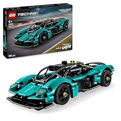 LEGO Technic Aston Martin Valkyrie Buildable Car Model Kit  Vehicle Toy for Kids  Creative Gift for Boys and Girls Aged 9 and over 42208