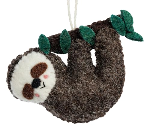 Verrückte Christbaumanhänger 13 SIKORA Filz Anhänger hangemachter Christbaumschmuck aus Wollfilz Deko...