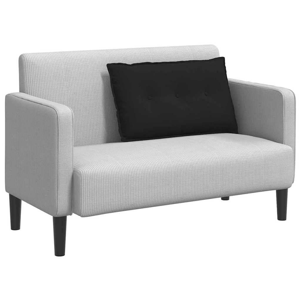 Cojín de respaldo de 80 x 50 cm, color negro, cómodo cojín de microfibra, cojín decorativo rectangular con relleno de poliéster y funda extraíble para cama, sofá y sala de estar