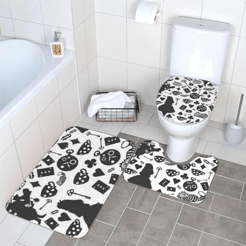 �s�v�c�̍��̃A���X (3) �g�C���}�b�g 3�_�Z�b�g �t�^�J�o�[ �������ӂ��}�b�g �z�� ���� ����~�� �R�� �h�L �􂦂� �ӂ�ӂ� ������� �v���[���g 40x60cm