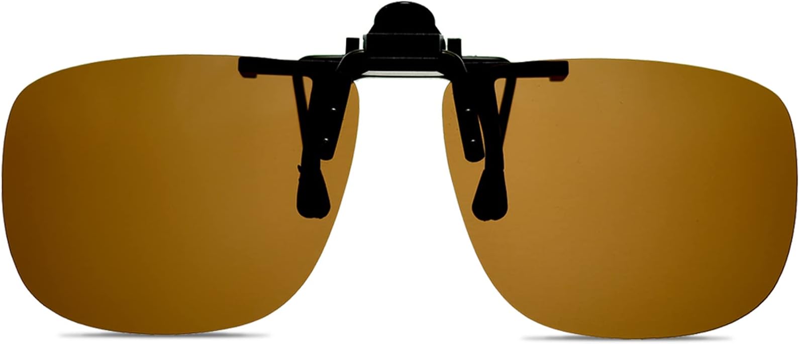 Polarized Unisex Clip on Flip up Sunglasses over Prescription and Reading Glasses Frames