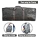 Klickpick Home Heavy Duty Reusable Extra Large Storage Bags, Laundry Bag Shopping Moving Totes Bags Underbed Storage Bins Zipper -Backpack Handles,Compatible with IKEA FRAKTA CART (Pack of 10)
