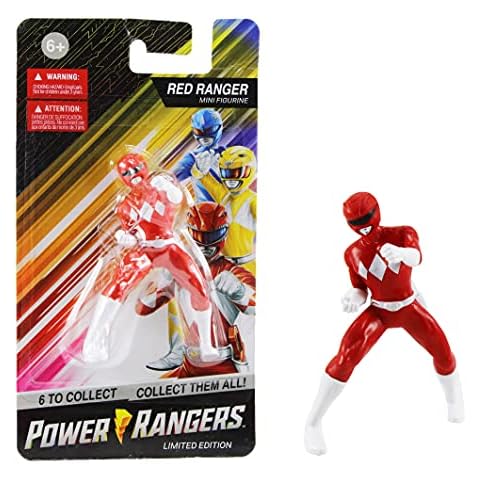 Figurine Power Rangers Ranger Rouge 6,3 cm Cover
