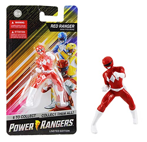Mini figurine Power Rangers édition limitée 6,3 cm - Ranger rouge Cover