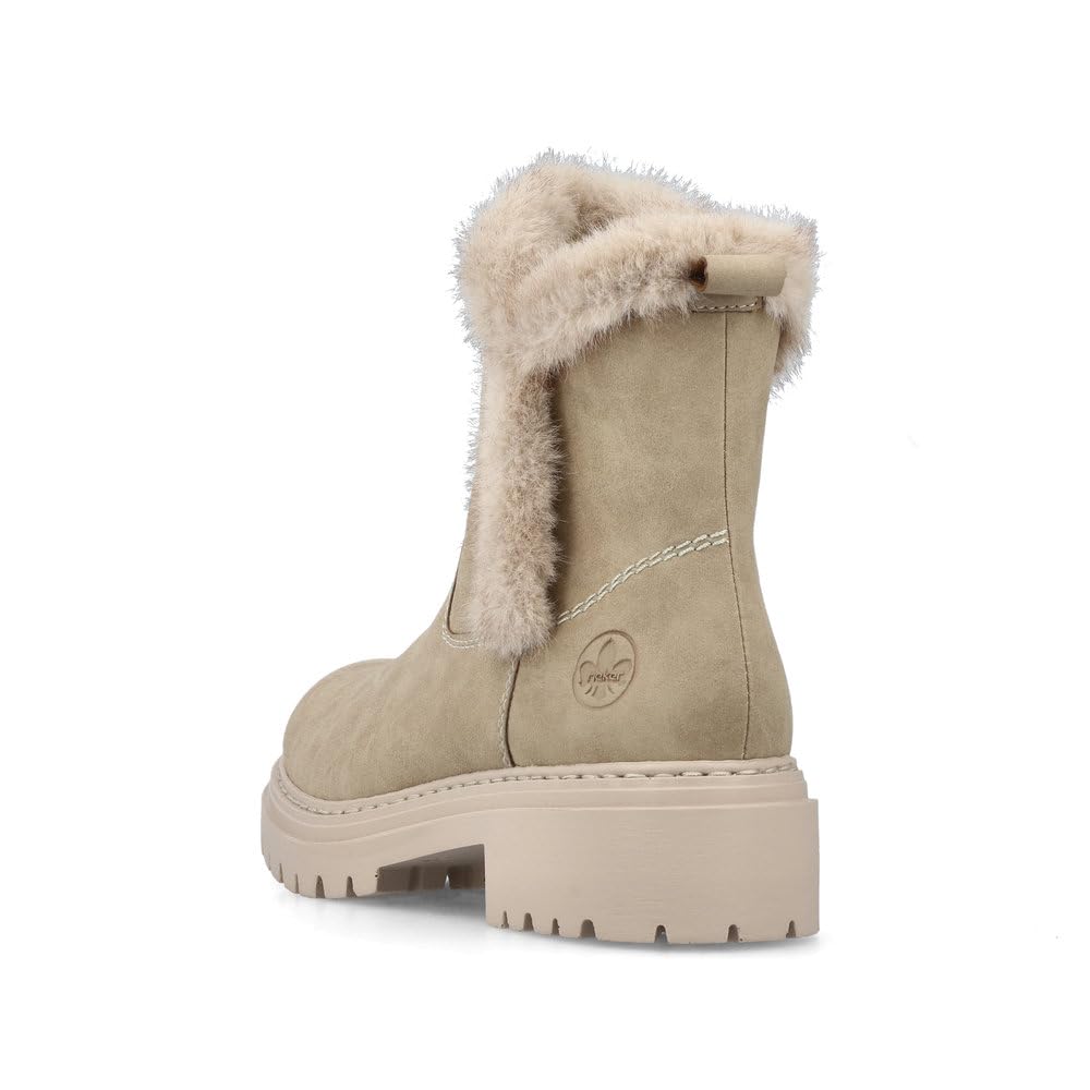 Rieker Damen Plateaustiefeletten 72682, Frauen Stiefeletten