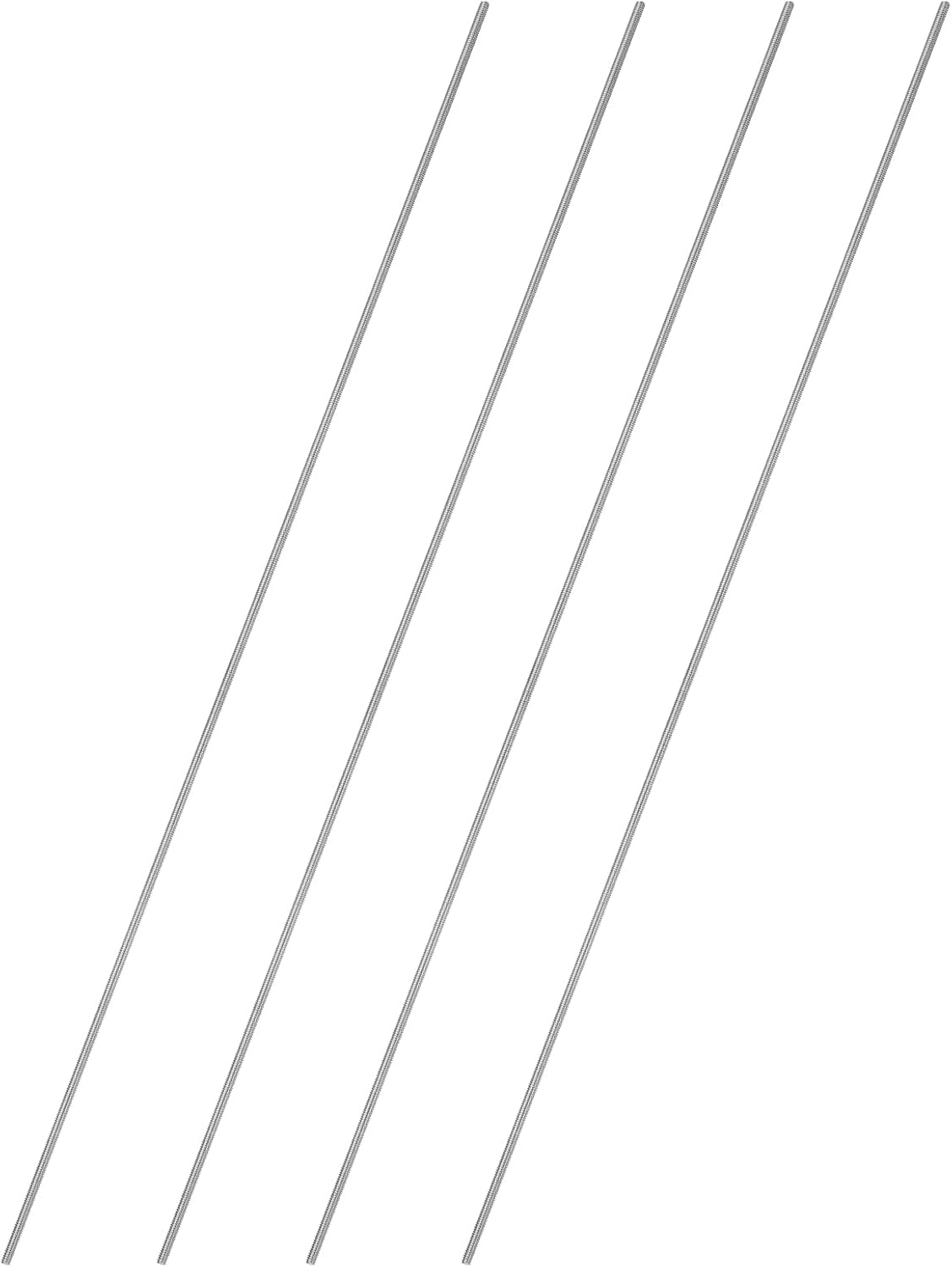 Varillas roscadas M2 acero inoxidable 304, 250mm (4 uds.)