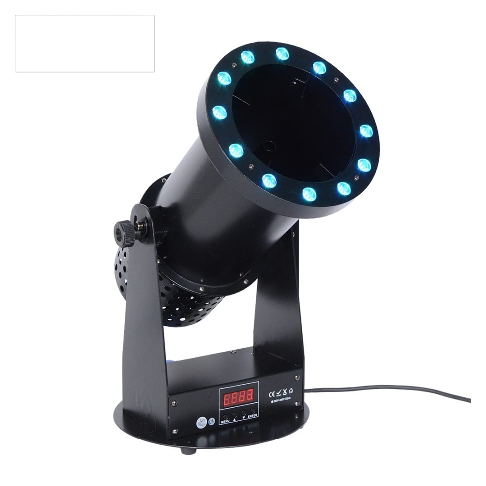 Konfetti-Maschine Confetti-Launcher-LED-Konfetti-Maschine1200W LED-Beleuchtungs-Effekt-Bühne Cannon Confetti-Maschine Für Hochzeitsfeier Dekoration