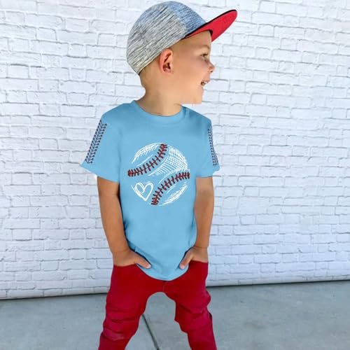 Girls Baseball Athletic Shirts Short Sleeve Sports T-Shirts for Kids Teens Lightweight Basic Tee Activewear3