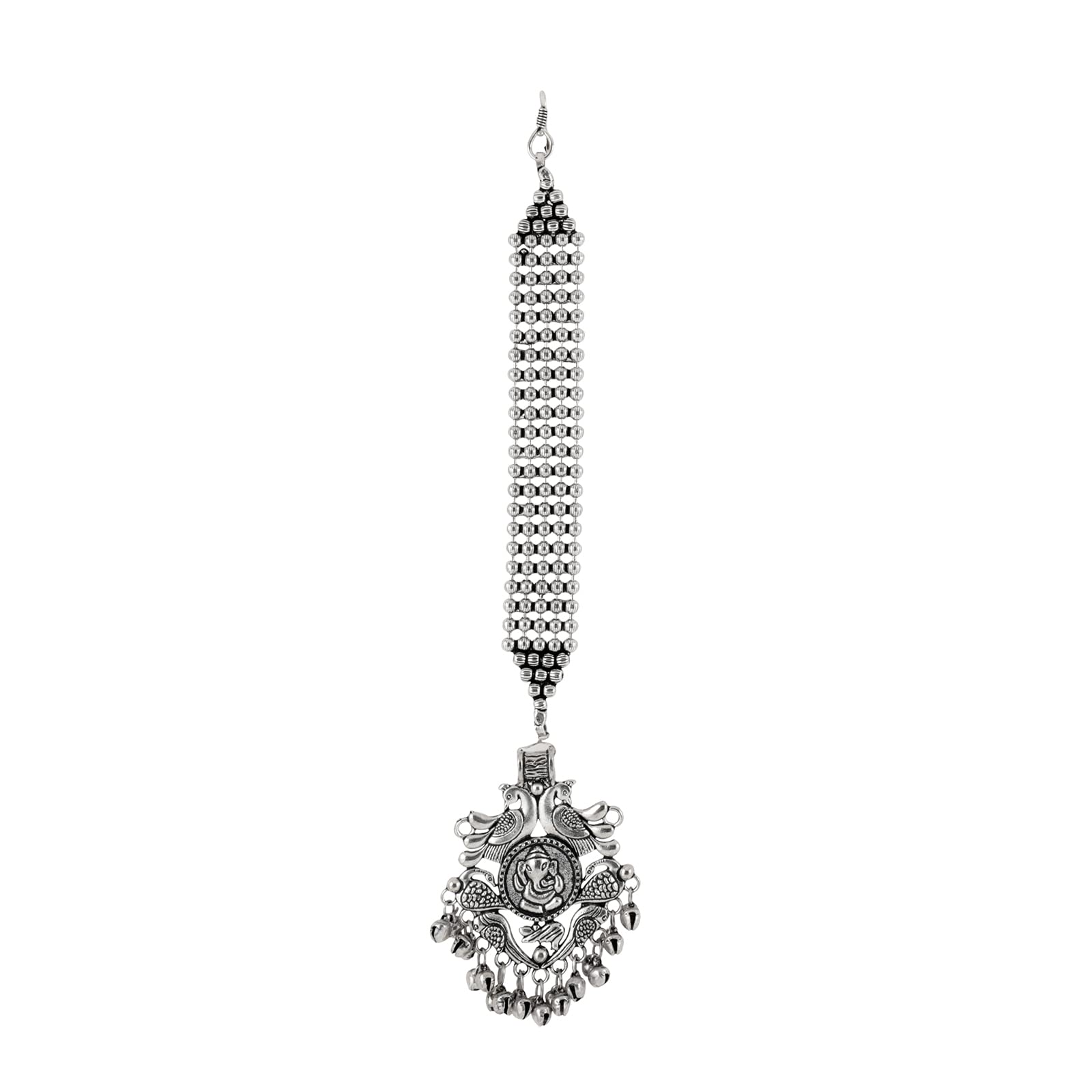 Teejh Garima silver oxidised Maang Tika (B09PNPRP49) Amazon Price History, Amazon Price Tracker