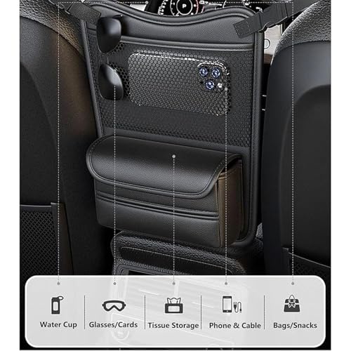 Filet de rangement entre sièges Renault 4 E-Tech pour stopper le désordre - 6