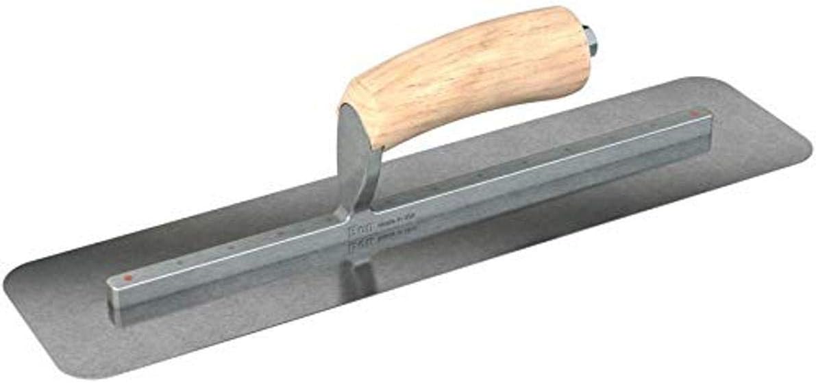 Bon 66-270 Steel City Silo Trowel - Carbon Steel - 16 X 4 - Wood