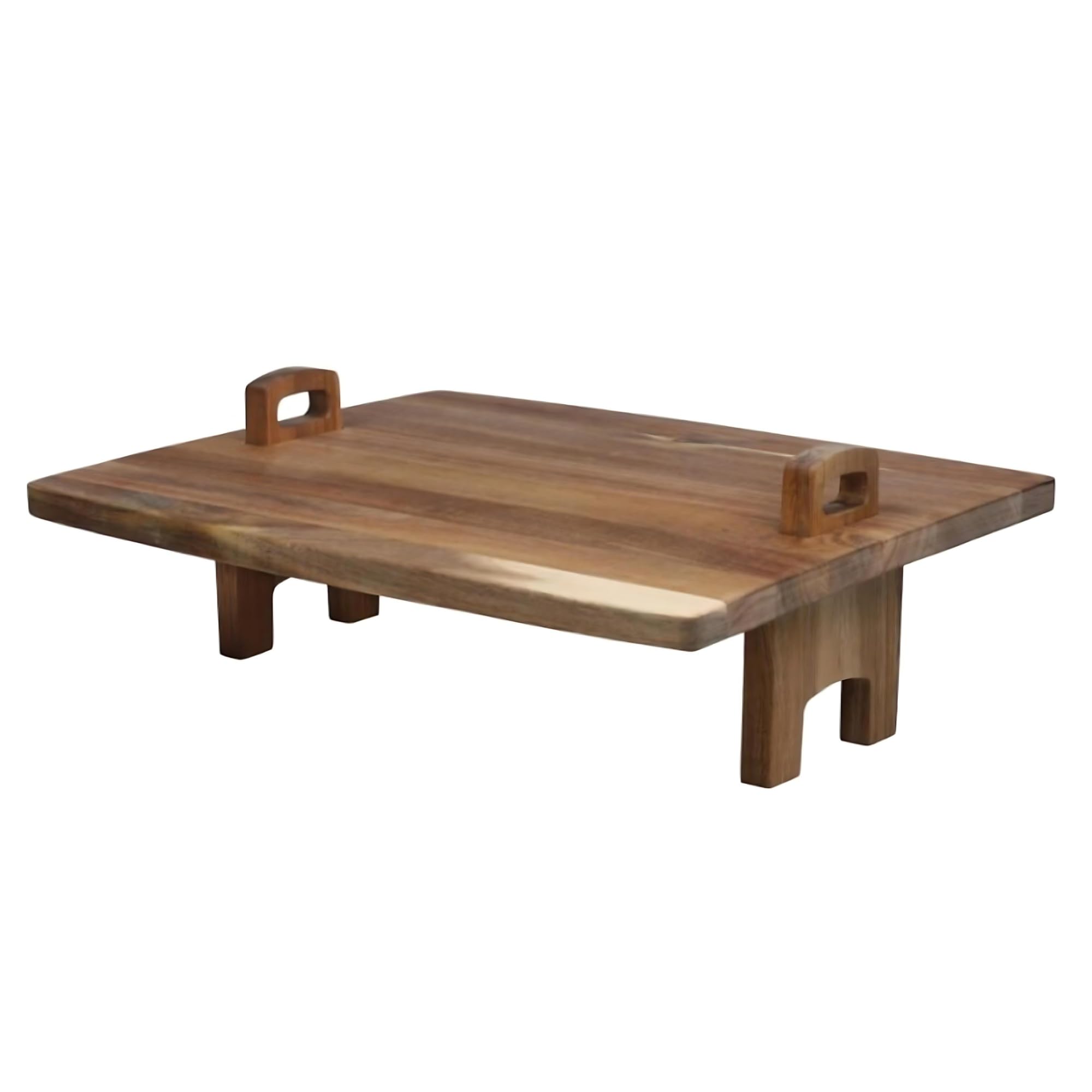 bar@drinkstuff Wooden Stacking Serving Board – Acacia Wood Tapas & Sharing Platter for Antipasti, Cheese & Appetisers – Stackable Food Display Board for Restaurants & Home Entertaining (36 x 30cm)