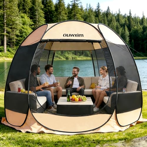 Pop up Gazebo Screen House Tent - Portable Canopy with