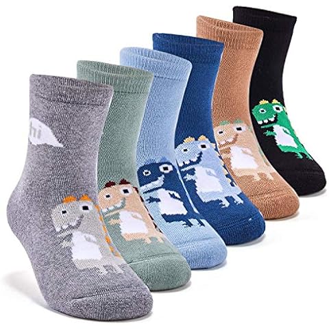 Boys Thick Cotton Winter Socks with Bears Cover