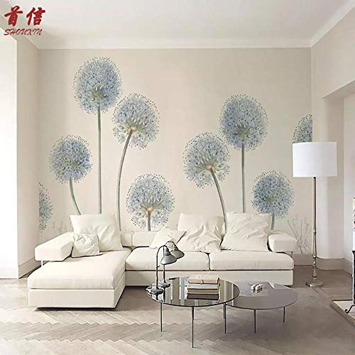 Dente di leone azzurro Tv Divano Sfondo Muro Rete