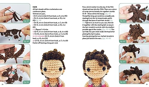 Unofficial Harry Styles Book and Crochet Kit: Includes Everything You Need to Make a Harry Amigurumi Doll - Four Colors of Yarn, Crochet Hook, ... Book (Unofficial Personality Crochet Kits)