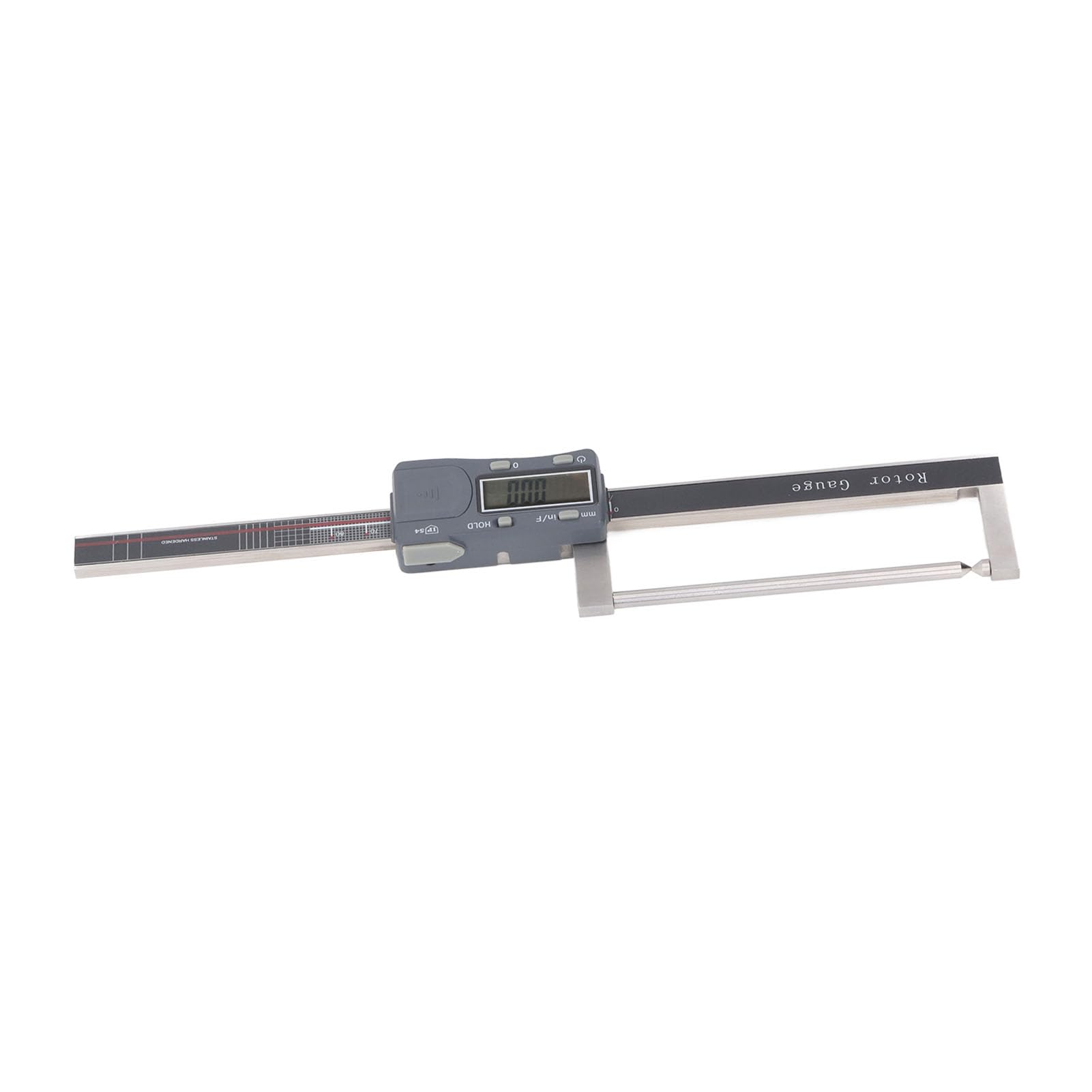 Mingzhe Medidor Electrónico de Medición del Rotor de Freno con Aplicación Versátil para Espesor Copa y Cucharón, Acero Inoxidable Duradero, 0-80 Mm
