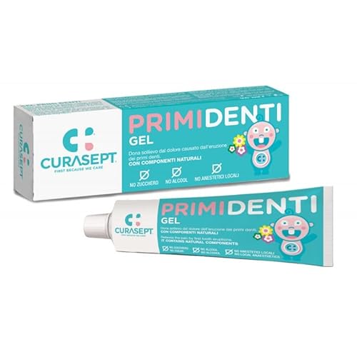 Curasept Primi Denti - Gel Pronto Sollievo 0-6 Mesi, 20ml Cover