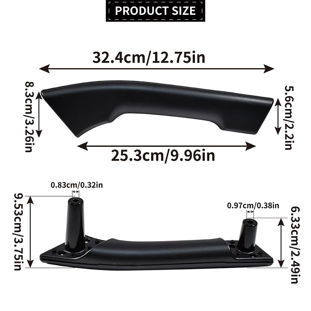Poignée de Porte Intérieure de Voiture Gauche Compatible avec Master Movano 200730608 80903-00q0c