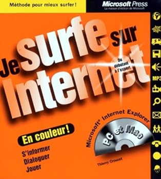 Paperback Je surfe sur Internet [French] Book