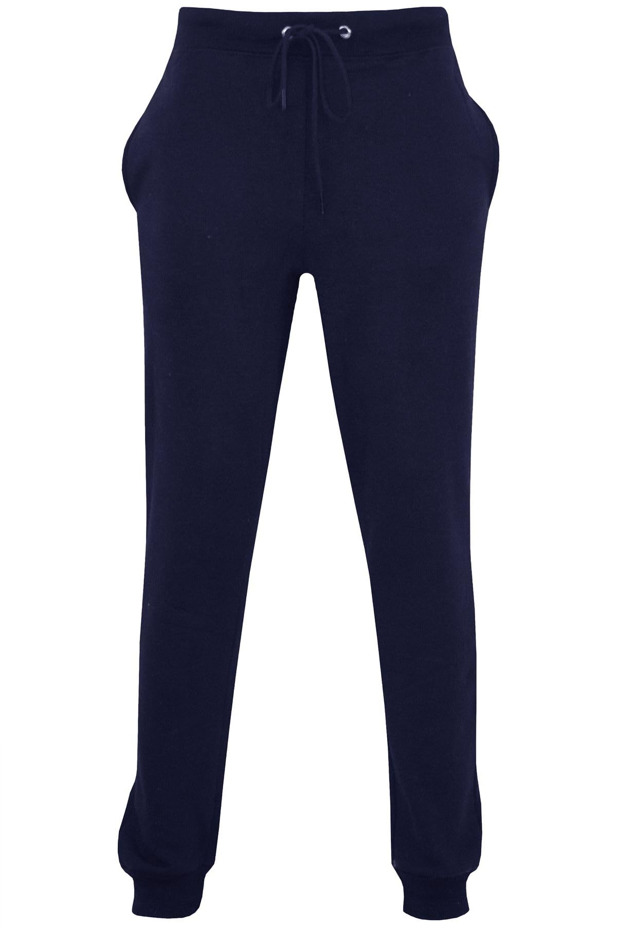 Jogging Pants Mens Tracksuit Bottoms Trousers Casual Mens Joggers for Men UK Zip Pockets Elasticated Cuff Classic Jog Pants Jog Sweatpants Sports Joggers Gym Yoga Pants