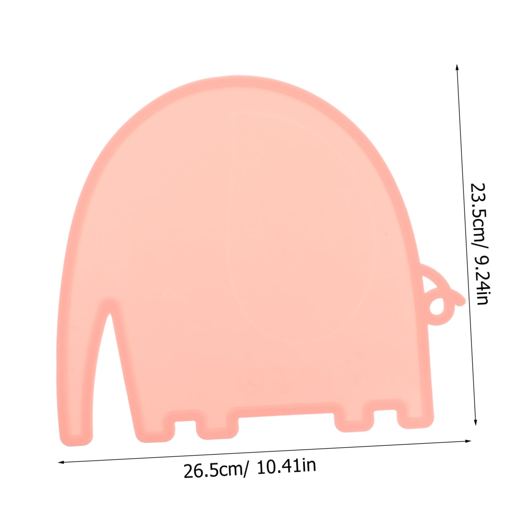 POPETPOP Pet Food Bowl Mat Dog Cat Feeding Pad Silicone Non-Slip Mat Heat Resistant Easy Cleaning