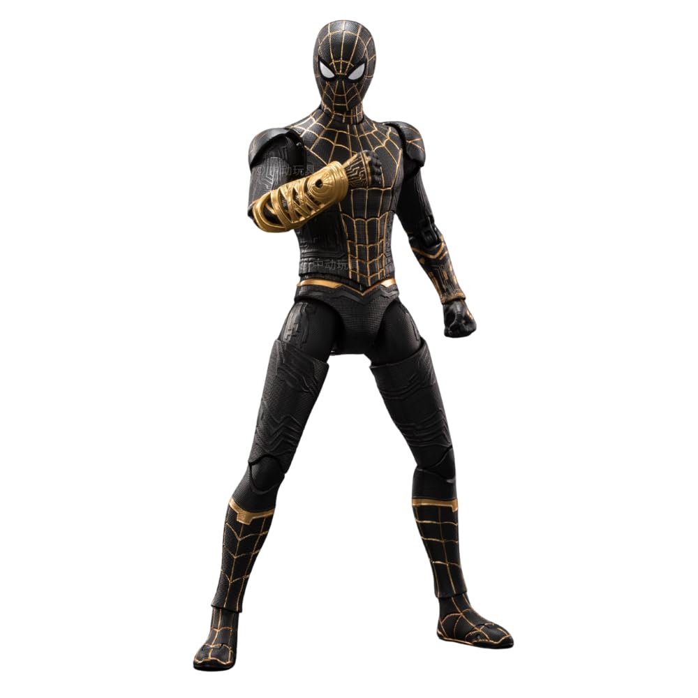 ZD Toys Action Figure Collectible - 7 Inch, Black and Gold Suit, 1/10 Scale Premium PVC Build Collectible, Interchangeable Accessories, Perfect for Gifting, Ages 15+ Years-image-49