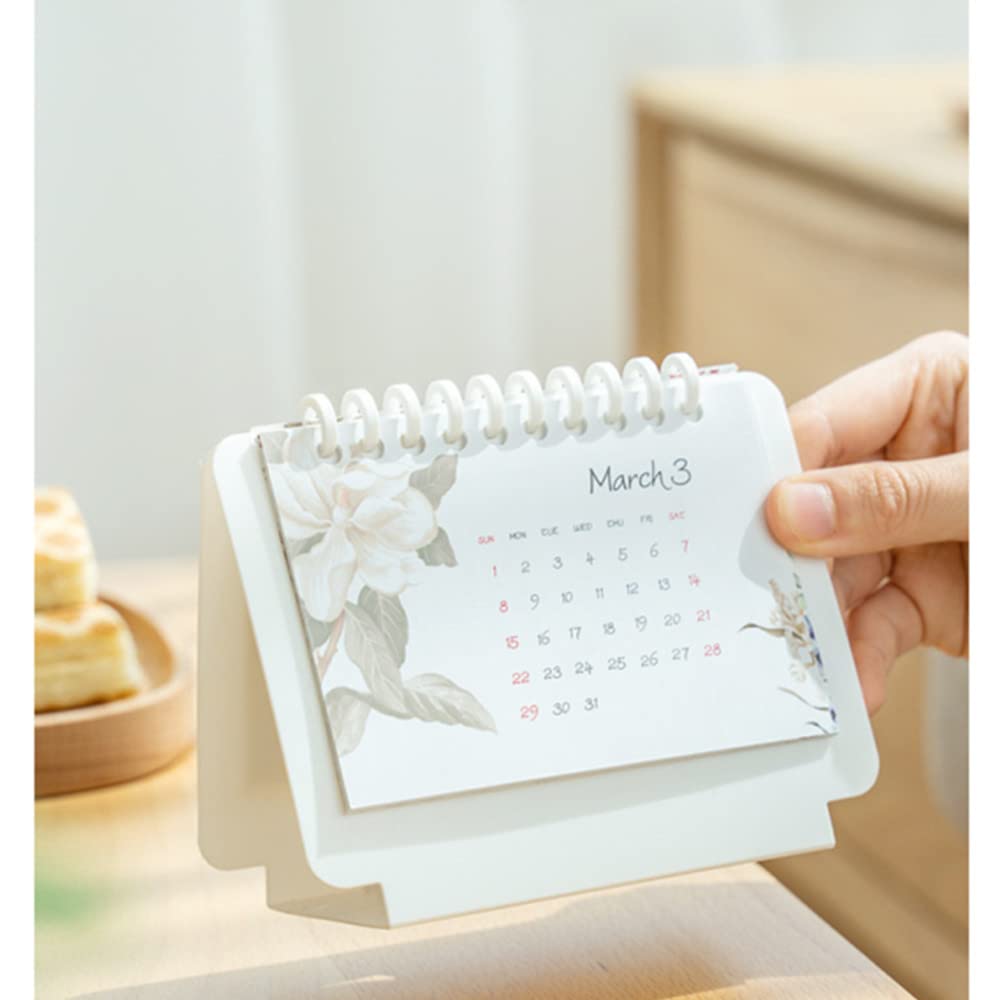 Buy 2022 Small Desk Stand White Easel Standing Desktop Flower Spiral