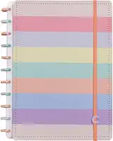 Caderno inteligente grande Arco Íris Pastel Cigd4060
