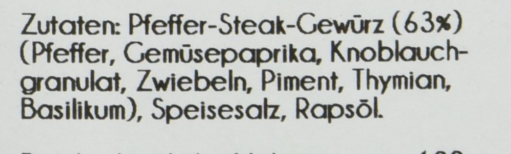 UBENA Steakpfeffer "Texas", 2er Pack (2 x 600 g)