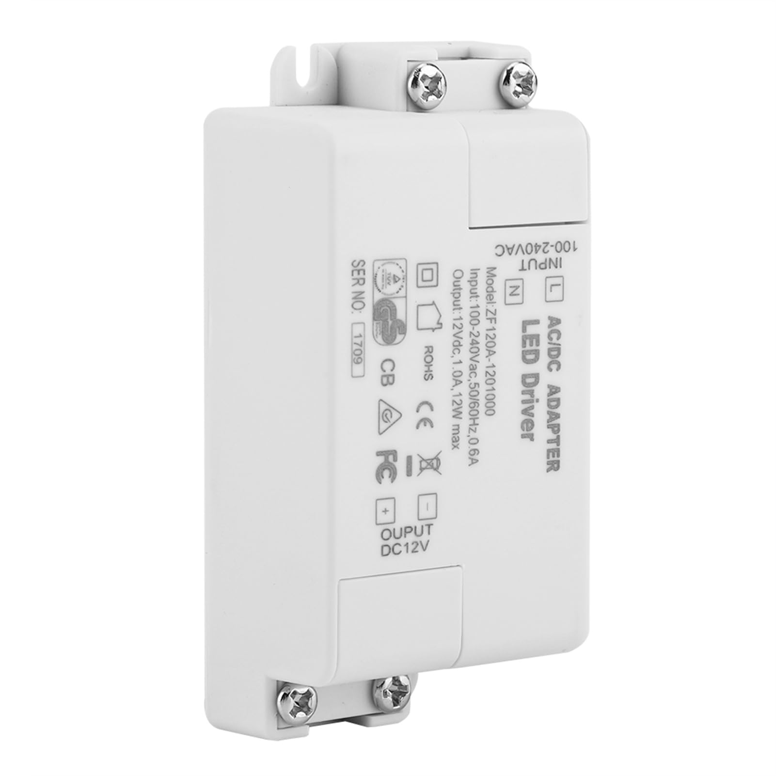 12W/24 W Opcjonalny Transformator Zasilacz Sterownika AC 100-240 V do DC 12V Elektryczny Kierowca LED Zasilnik LED, Kierowca LED, do LED Paspe Lights Użycie Domu (12W)